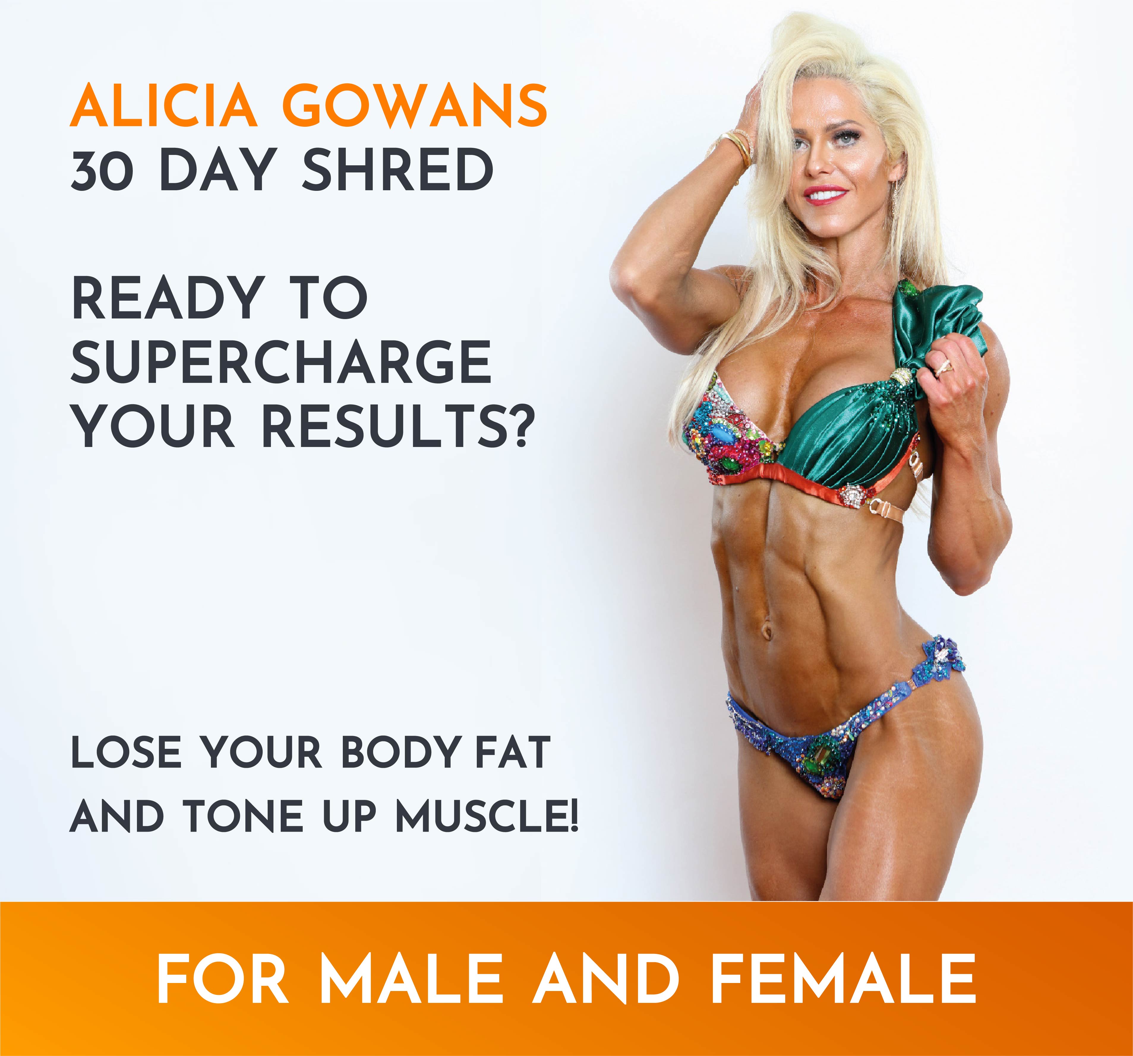 30 Day Shred by Alicia Gowans on Muscle Madness